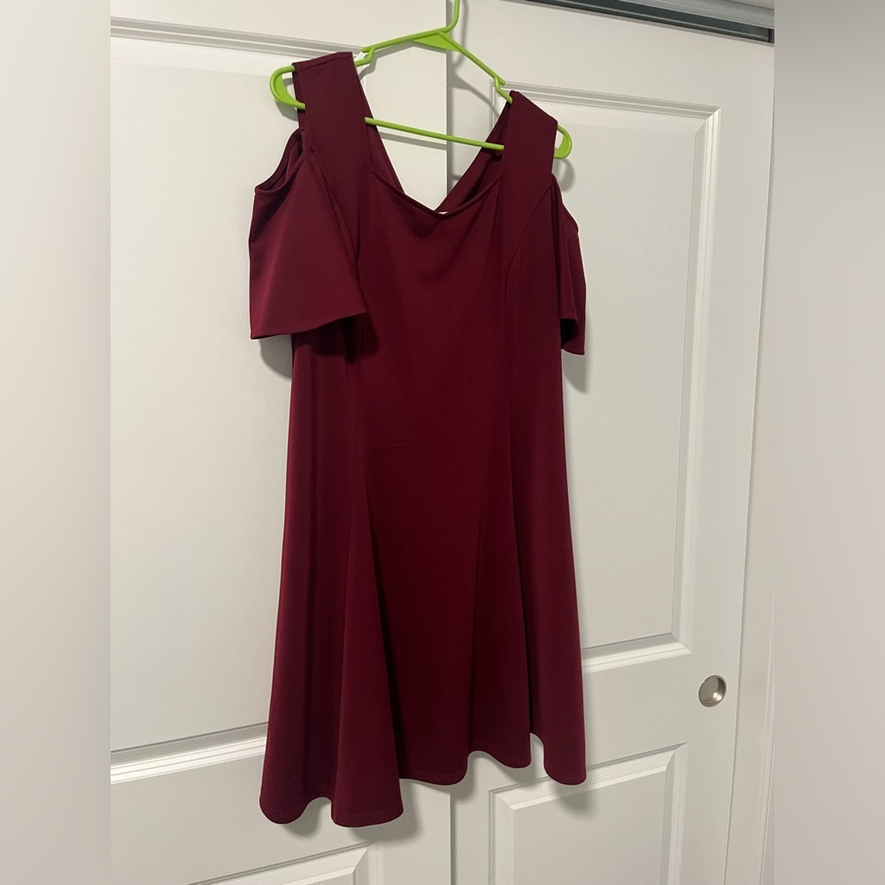 Maroon Jasambac dress size xxl flowy soft stretchy